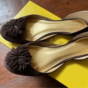 JCrew Suede Flats size 7.5 Made in Italy
